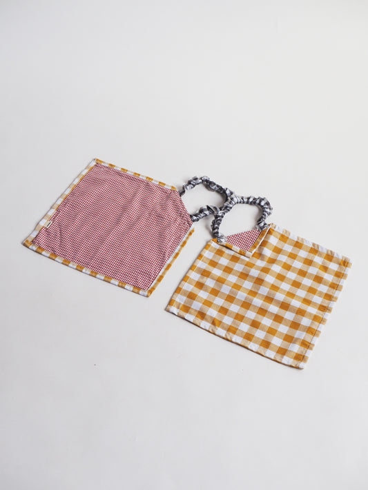 Kinder slabbetje 100% Katoen - 31 x 31 cm