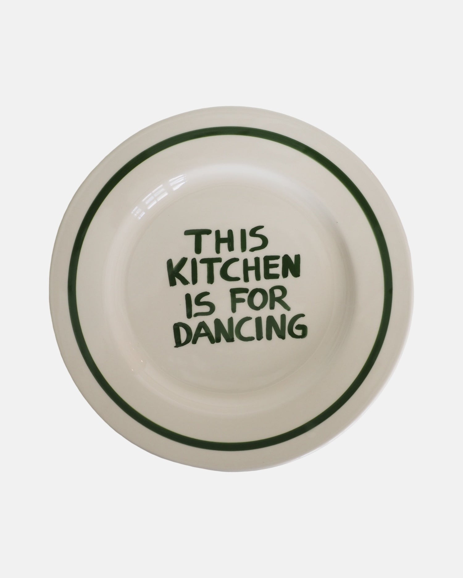 Bord - 'This kitchen is for dancing' - Ø27