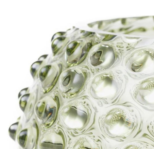 Kristallen kom – Groen - 23 cm