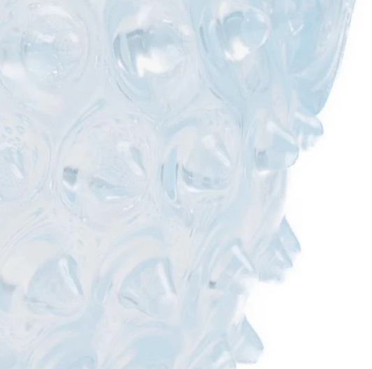 Kristallen karaf - Lichtblauw - 2 liter