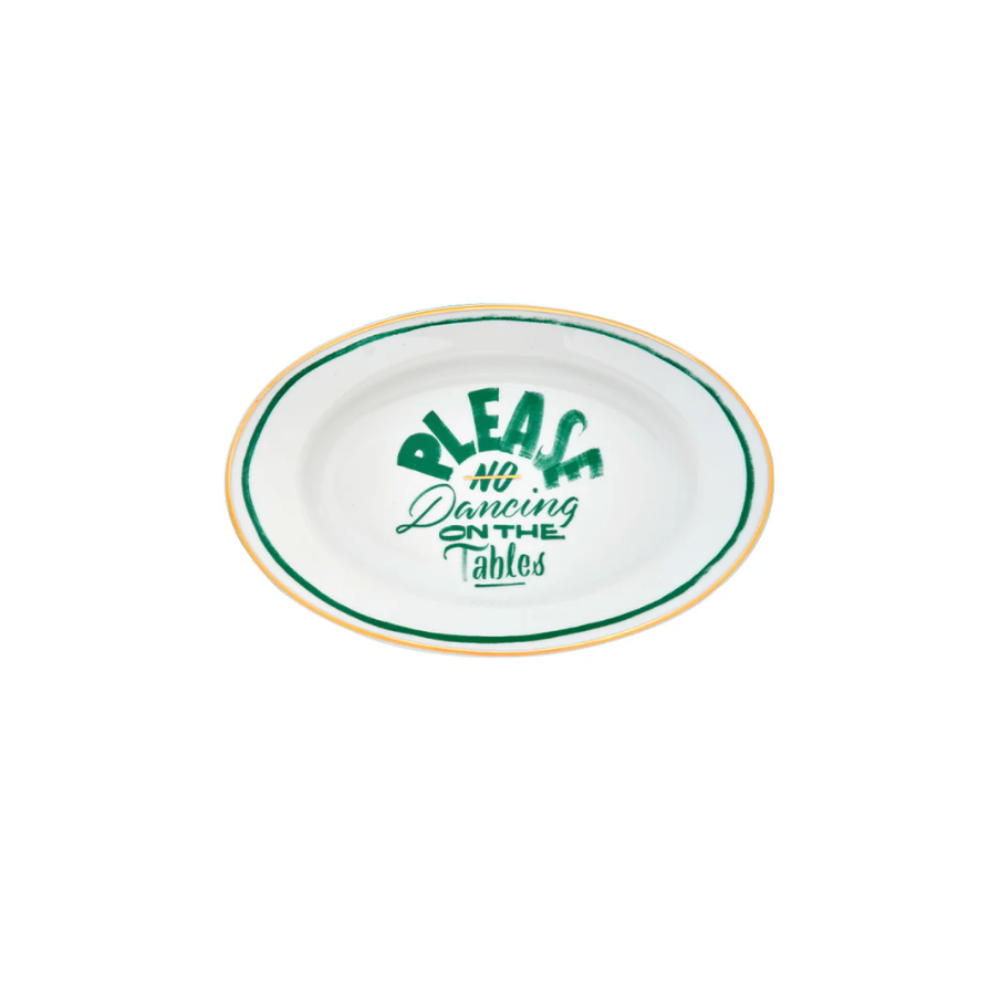 The Club - 'No dancing on the tables ' - 24x16 cm