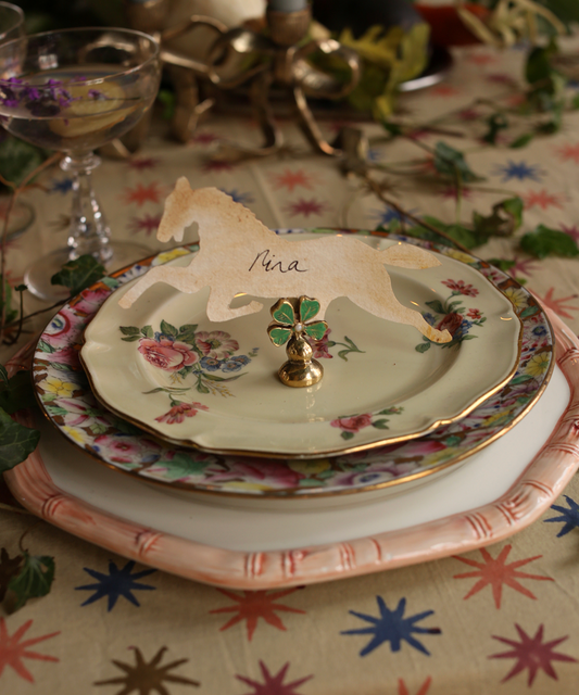 Kaart- en fotohouder "Klavertjevier"