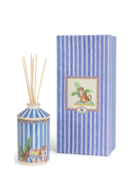 Sariska Blue Diffuser – Nutmeg Hibiscus Wood