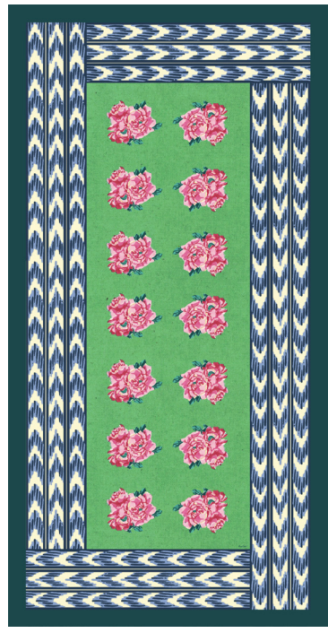 Nina Rose - Tablecloth - Mint