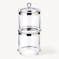 Lia Voorraadpot met Deksel – Mondgeblazen Kristalglas – Ø 13 x H 12 cm