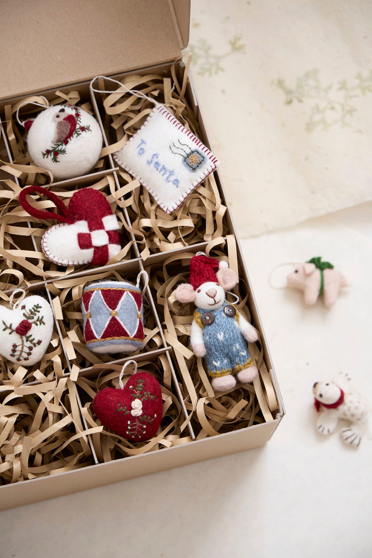 Kerstornamentje - Brief aan de Kerstman