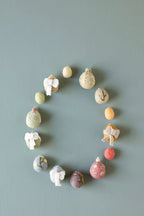 Decoratie Mini Paaseitjes Colorful – Set van 8