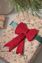 Christmas ornament - Red bow