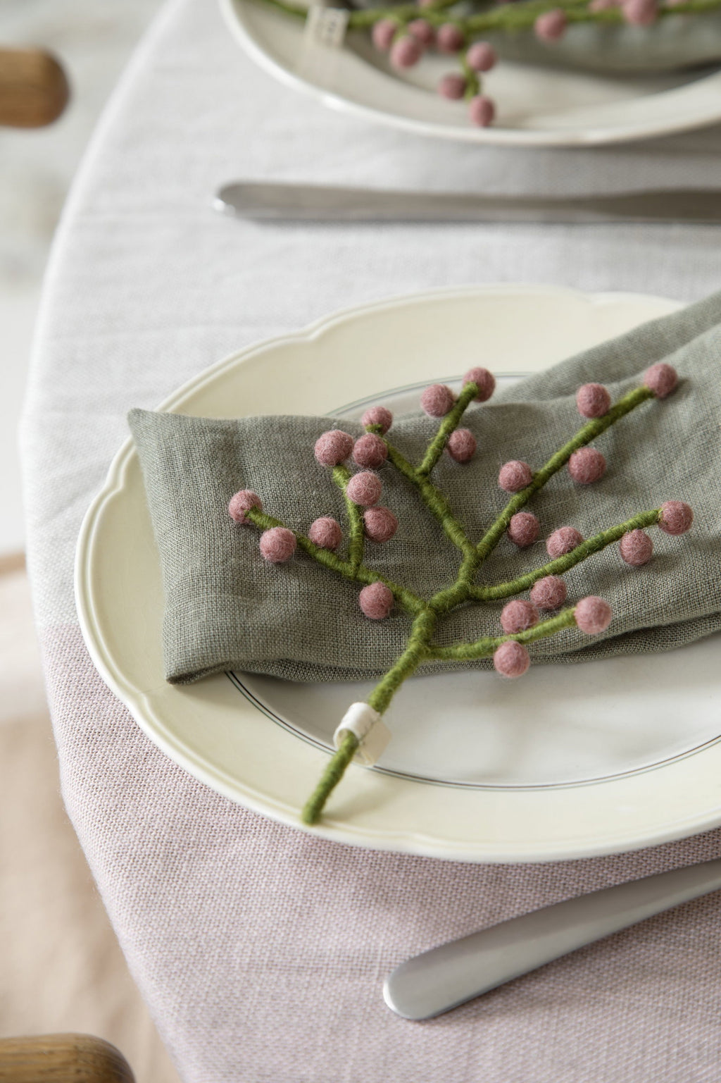 Felt Christmas sprig