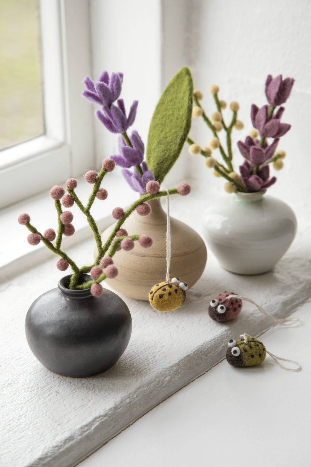 Felt Christmas sprig