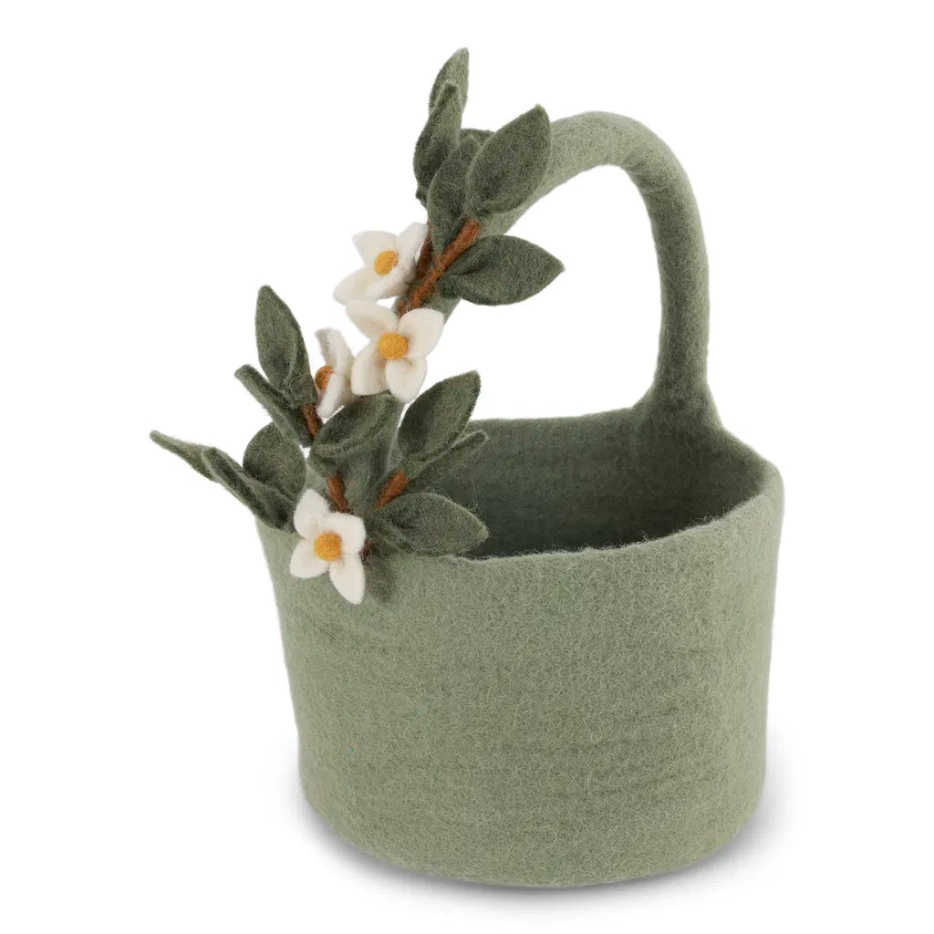 Decoratieve Paasmand met Bloemenslinger