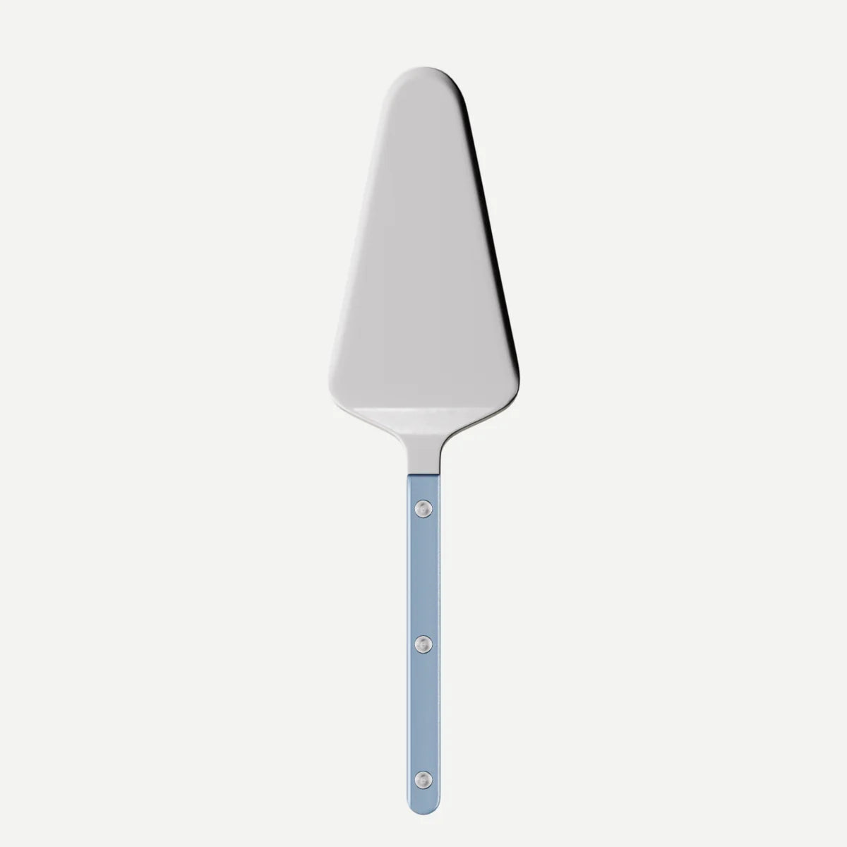 Pearly taartschep in lichtblauw