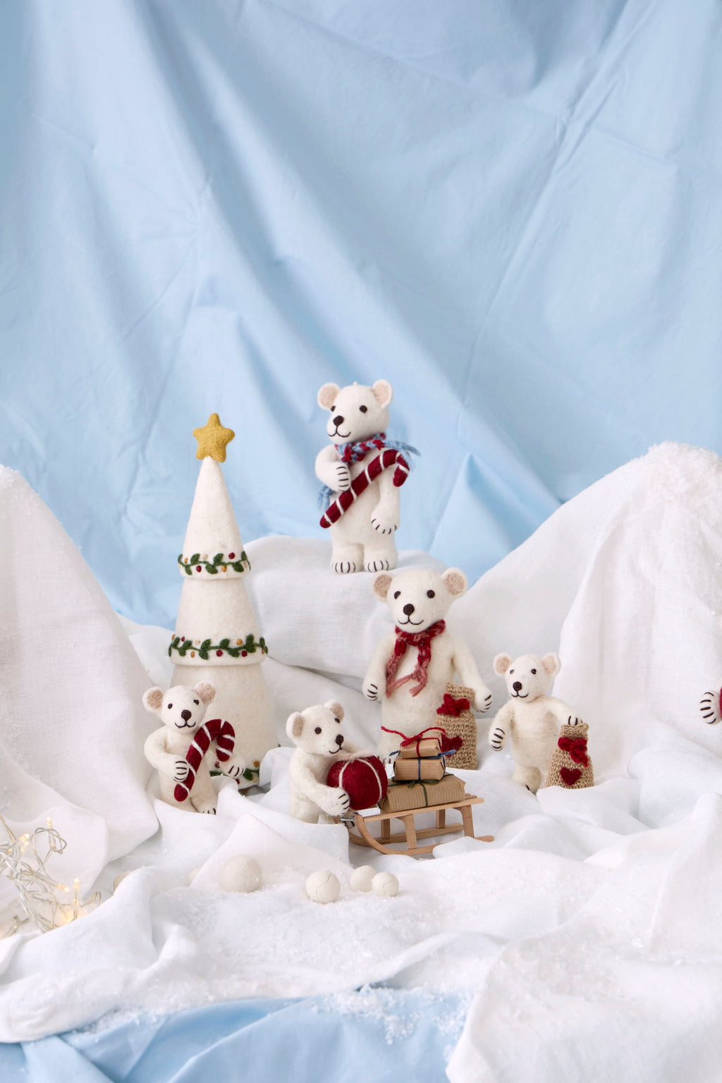 Christmas ornament - Polar bear (small)