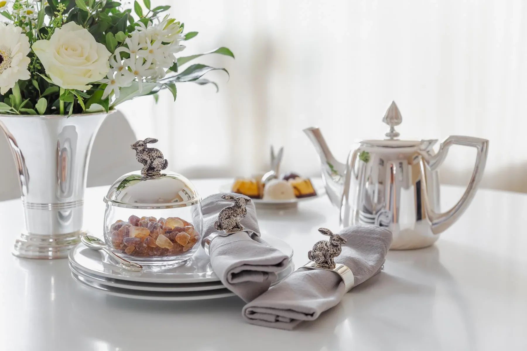 Confituurpot Haas - Zilver