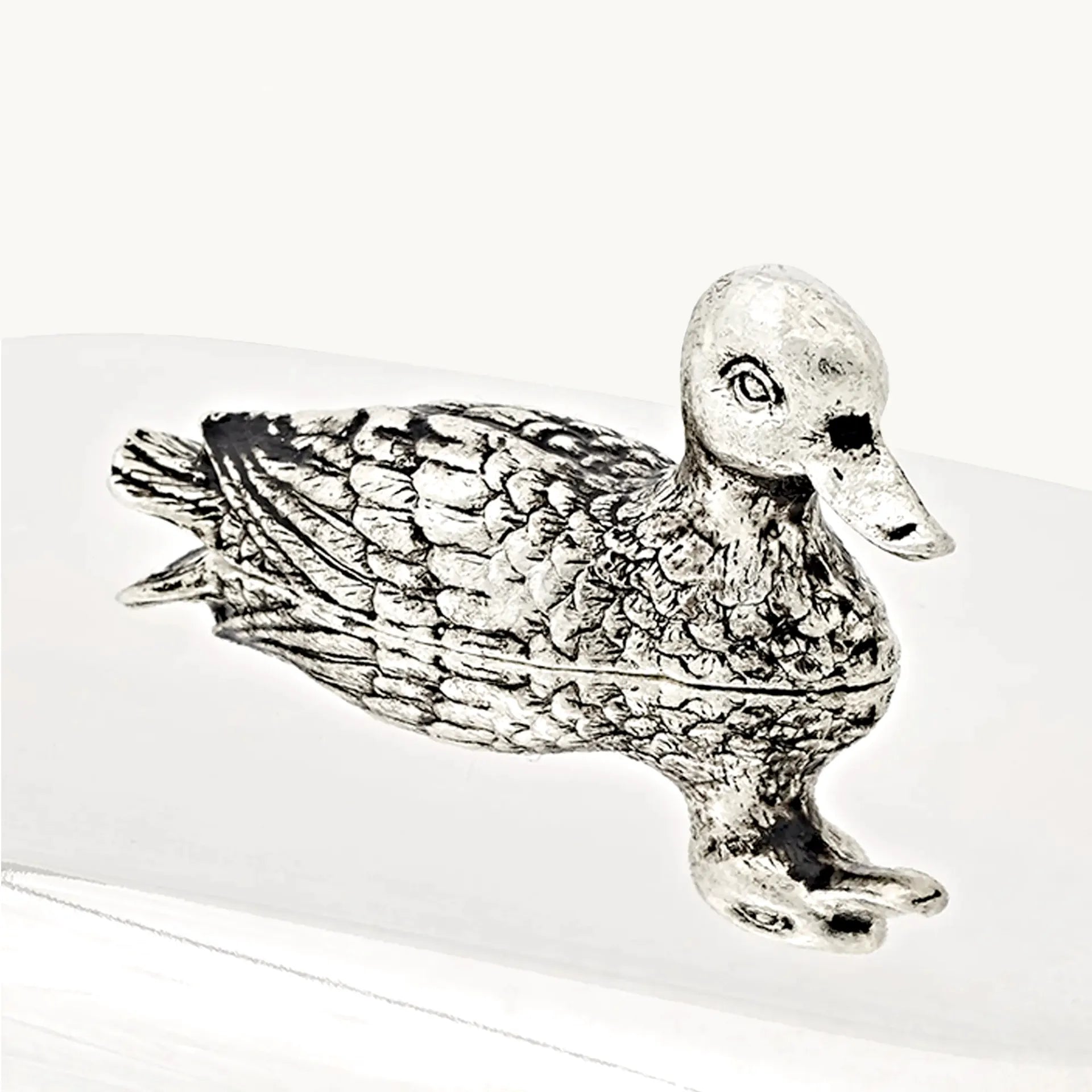 Botervloot eend met botermes