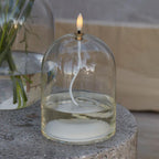 Dea - Olielamp - Transparant - ø11 × H15 cm