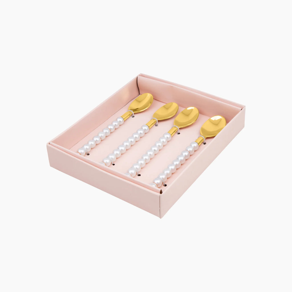 Pearl spoon - set of 4