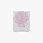 Tumbler with rose