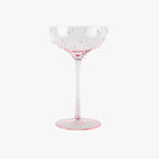 Champagne glass with pearls