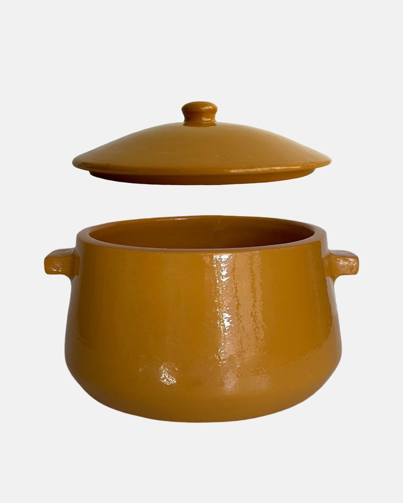 Ovenschaal met deksel Auri L -  geel