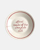 'Official member of the clean plate club' bord — ø22cm