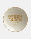 'Currently accepting bribes in pasta' pasta bowl — ø22cm