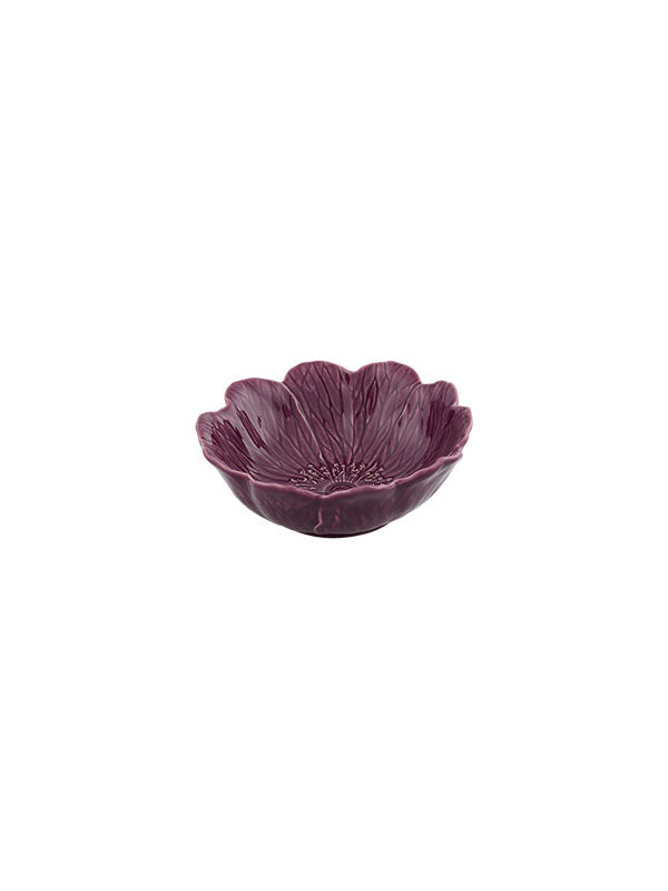 Flora - Kom – Aubergine -  Ø 17 cm