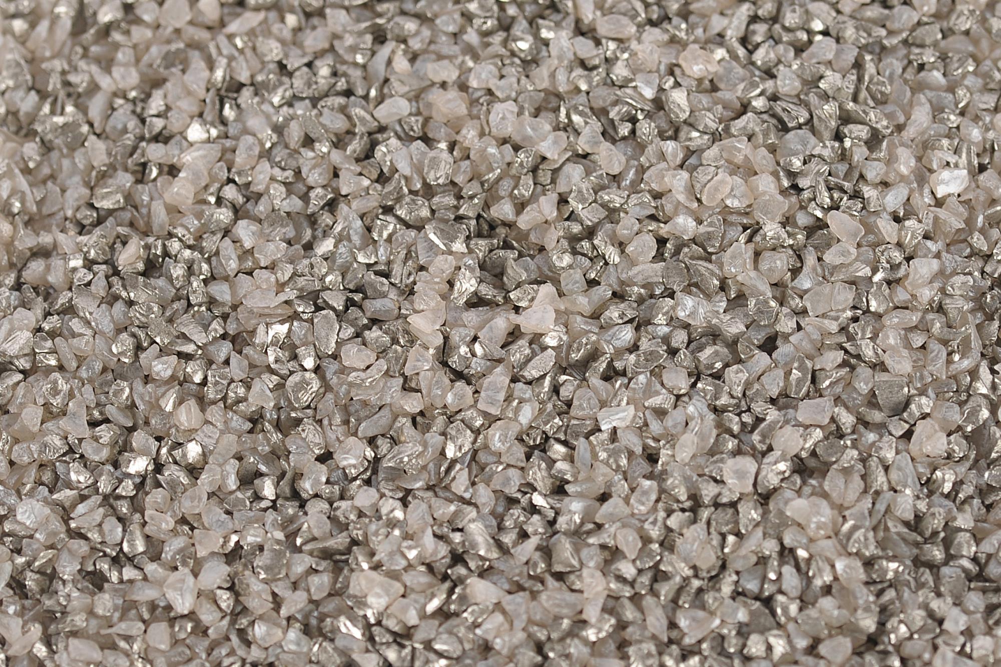 Decoratie granulaat - Zilver - 550g