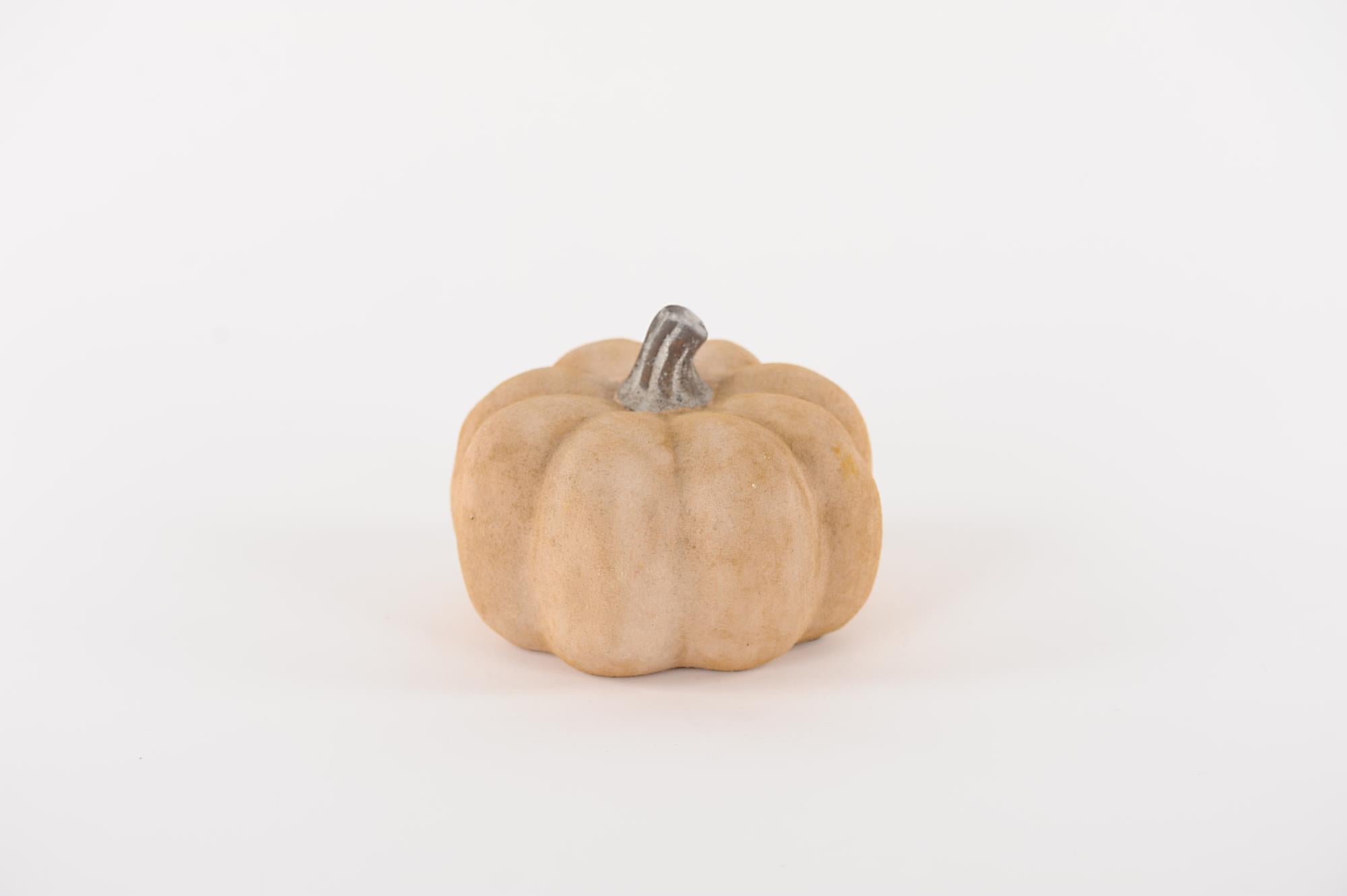 Decoratie pompoen - Kalm Oranje - Ø15x11 cm