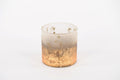 Outglow - glass lantern - light copper - SMALL 