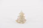 Kerstboom Kaars - Crème - Ø10x12 cm