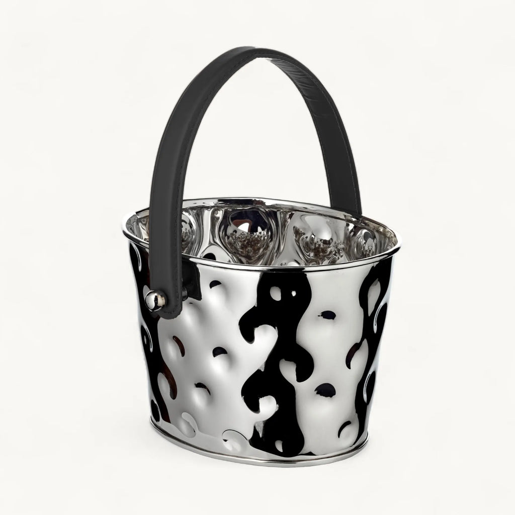 Champagne cooler made of stainless steel