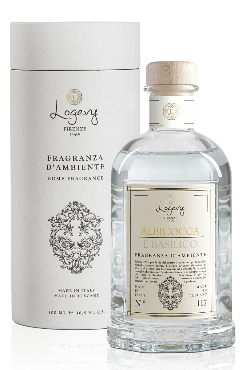 Geurdiffuser - Albicocca e Basilico – (100 ml - 250 ml)