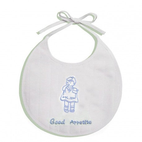 Babyslabbetje -  Good Appetite - Badstof