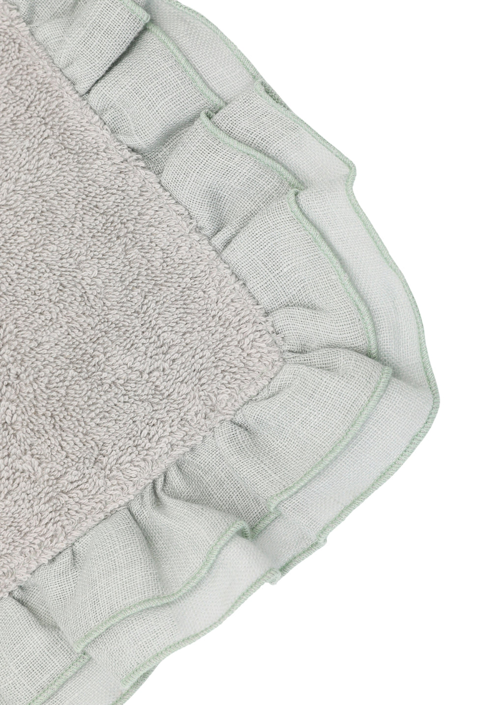 Gastendoek handdoekje - Grijs / Blauw