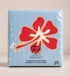 Napkins - Red Vichy - 40x40