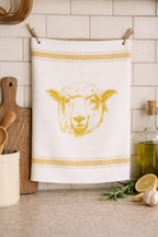 Theedoek 100% katoen - Schaap