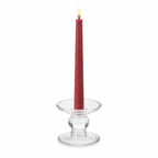 Glazen Kaarsenhouder op Voet - Ø9,2 x H7,3 cm