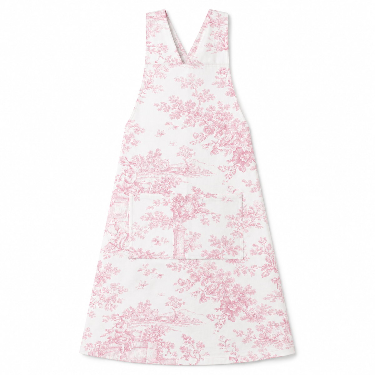 Japanse keukenschort Toile de Jouy