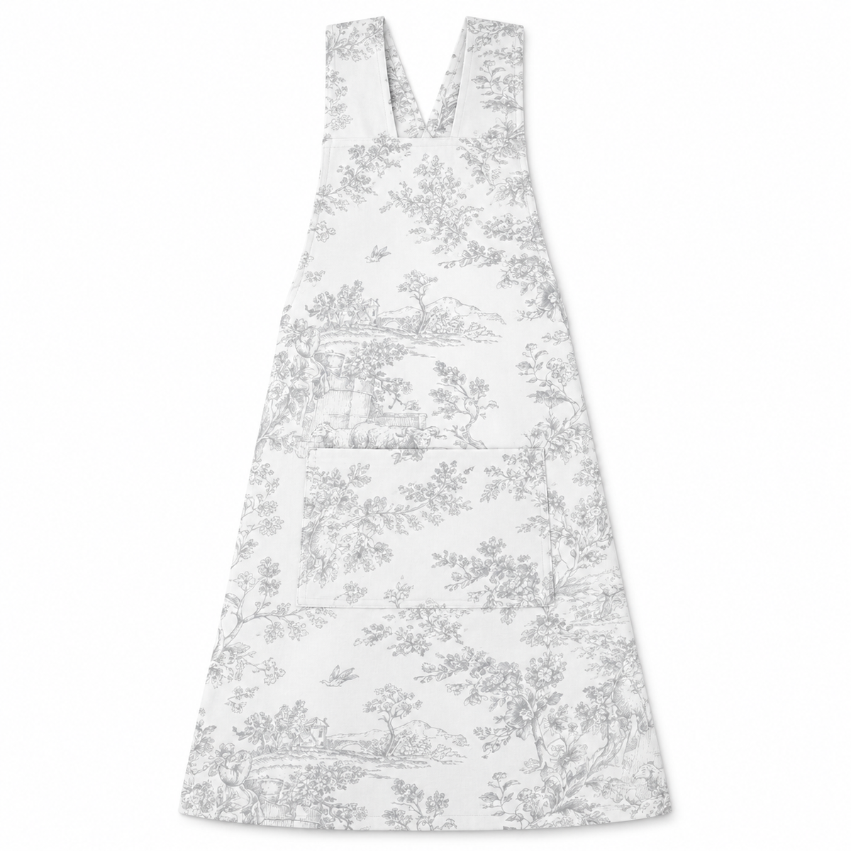 Japanse keukenschort Toile de Jouy