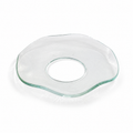 Kaarsenring Glas Gekarteld