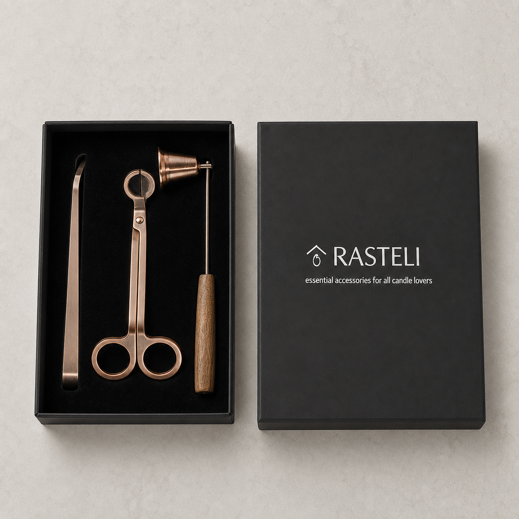 Candle Accessories Gift Set - Copper Color