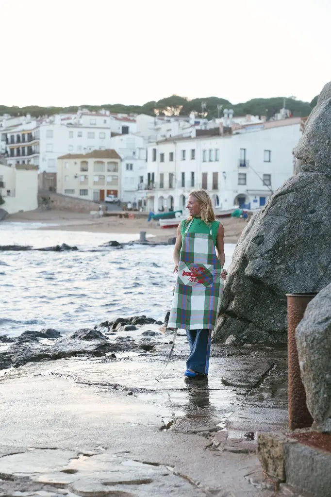 Keukenschort - Octave Green - Kreeft