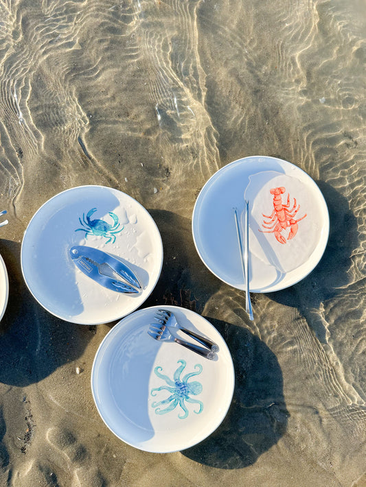 Fish Fête - Bord – Crab - Ø 22 cm