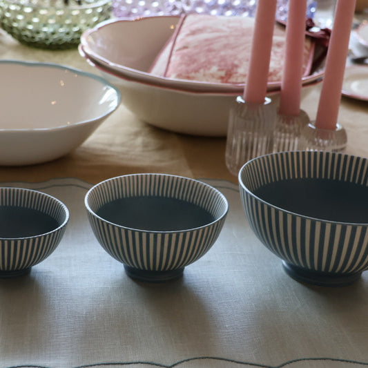 Porseleinen Kom Klein – Blauw - 16 cl