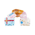 Likio haarklemmetjes Happy Gingerbread in de vorm van cadeautjes met strik