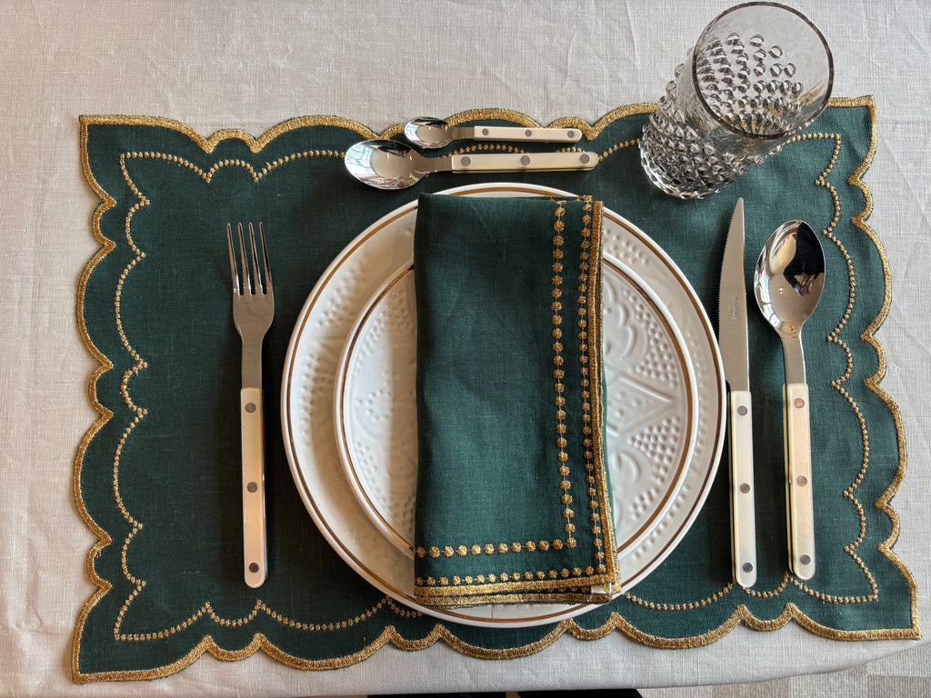 Stain-resistant Linen Placemat Firenze – 50x35 cm