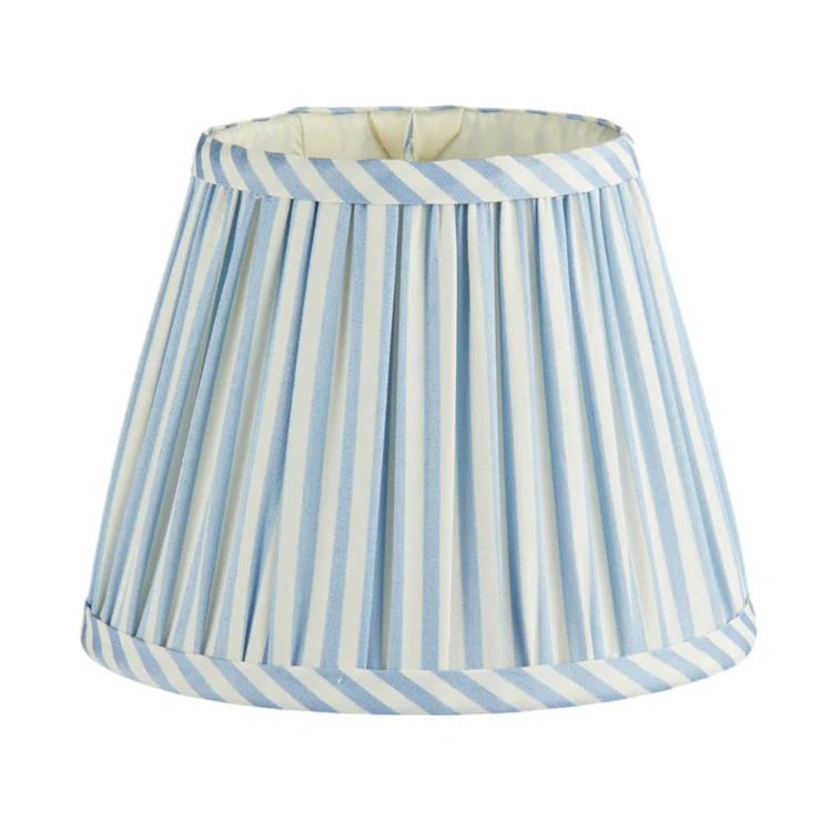 Empire Lampshade – Blue Stripe (16 cm)