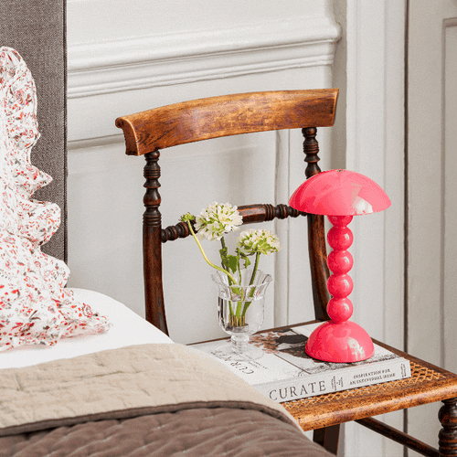 Bobbin LED Tafellamp – Roze