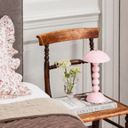 Bobbin LED Table Lamp – Light Pink